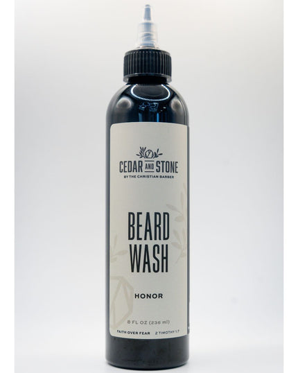 Cedar and Stone Beard Wash — Honor