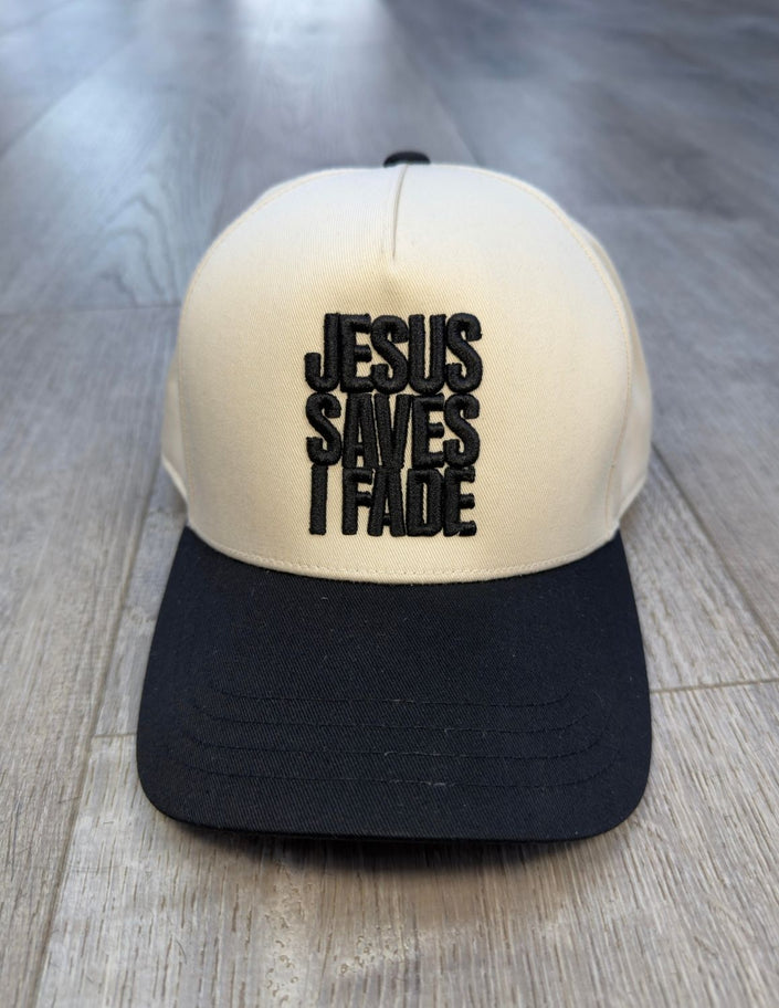 Jesus Saves I Fade Snapback Hat
