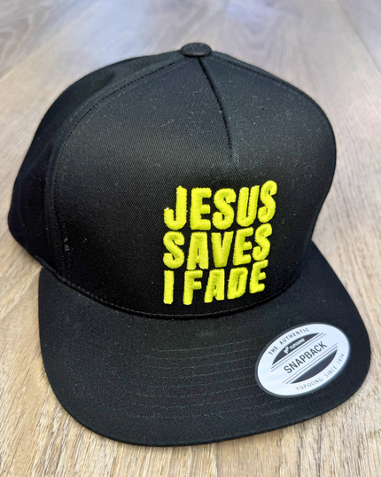 Jesus Saves I Fade Limited Edition Klutch Barber Expo Snapback