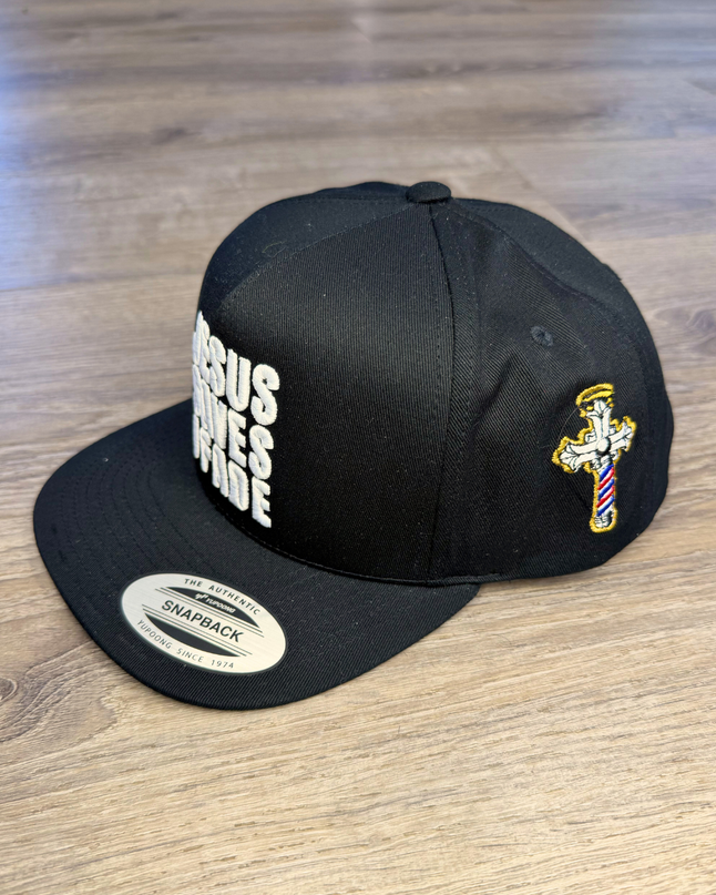 Jesus Saves I Fade Snapback Hat