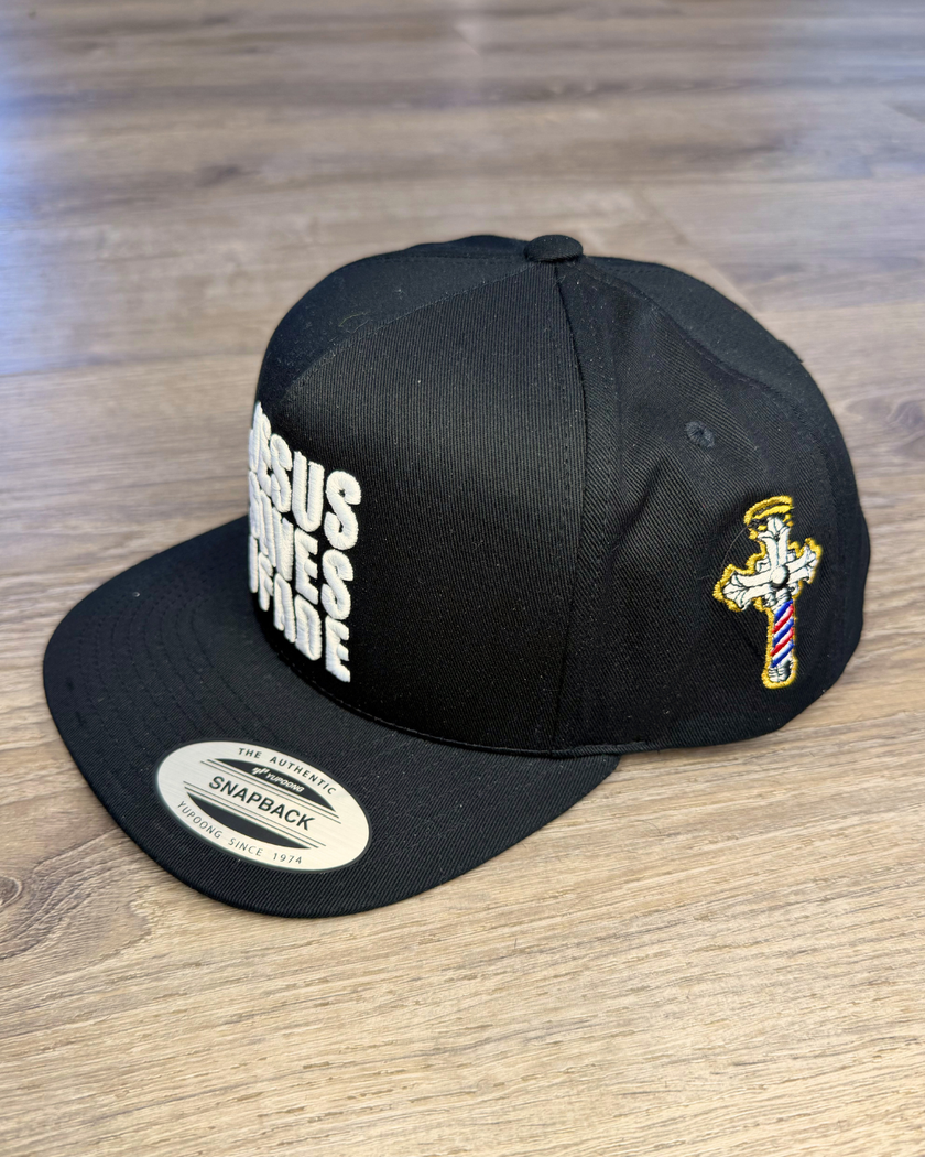 Jesus Saves I Fade Snapback Hat