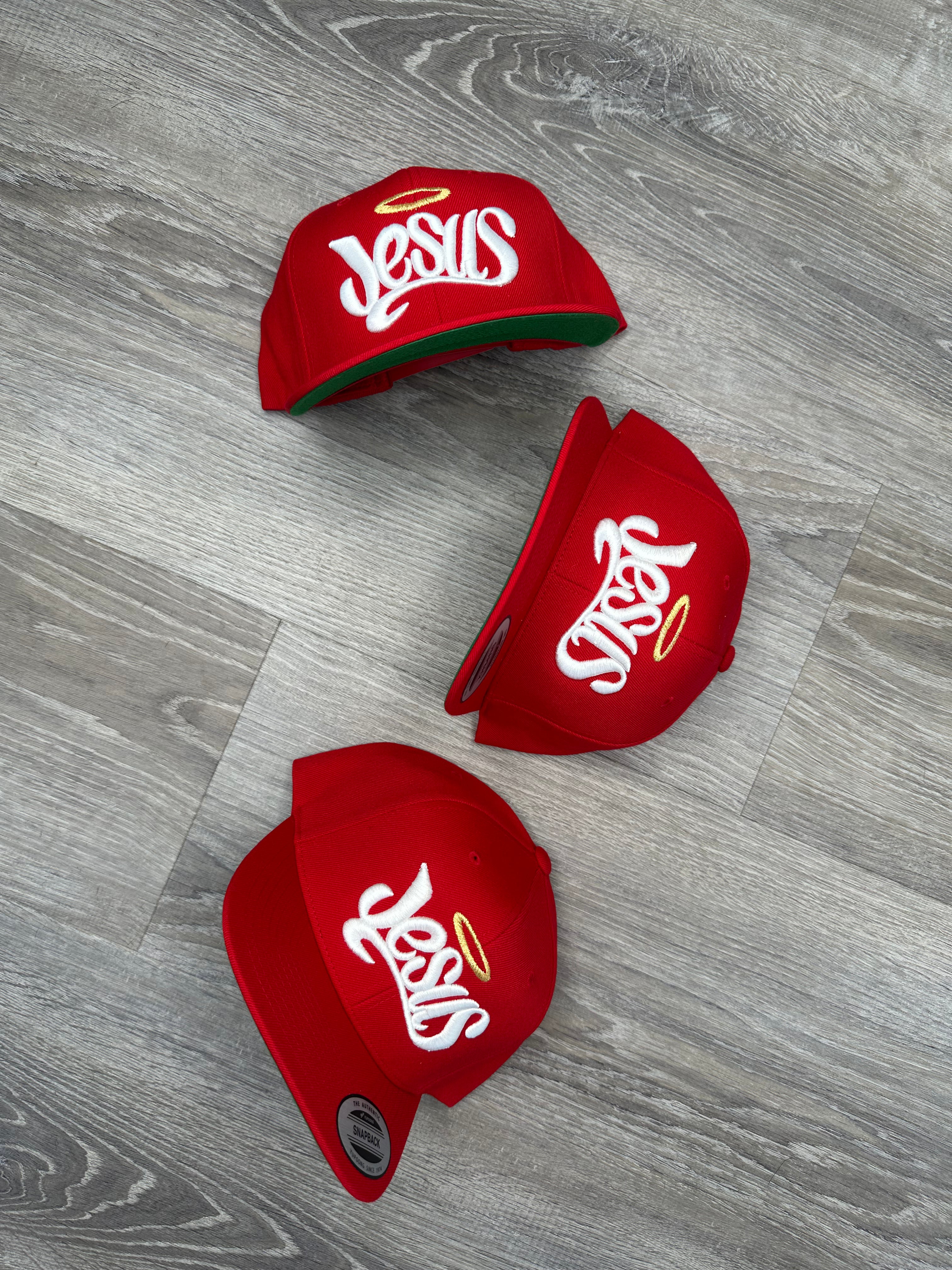 The JESUS Snapback (Red & Gold Edition)